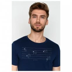 GreenBomb - Animal Sloth Stripes (Guide) - T-shirt 9 GreenBomb - Animal Sloth Stripes (Guide) - T-shirt -Tée-shirts Soldes greenbomb animal sloth stripes guide t shirt detail 4