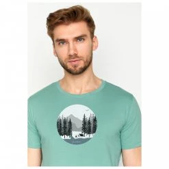 GreenBomb - Nature Camp Fire (Guide) - T-shirt -Tée-shirts Soldes greenbomb nature camp fire guide t shirt detail 4