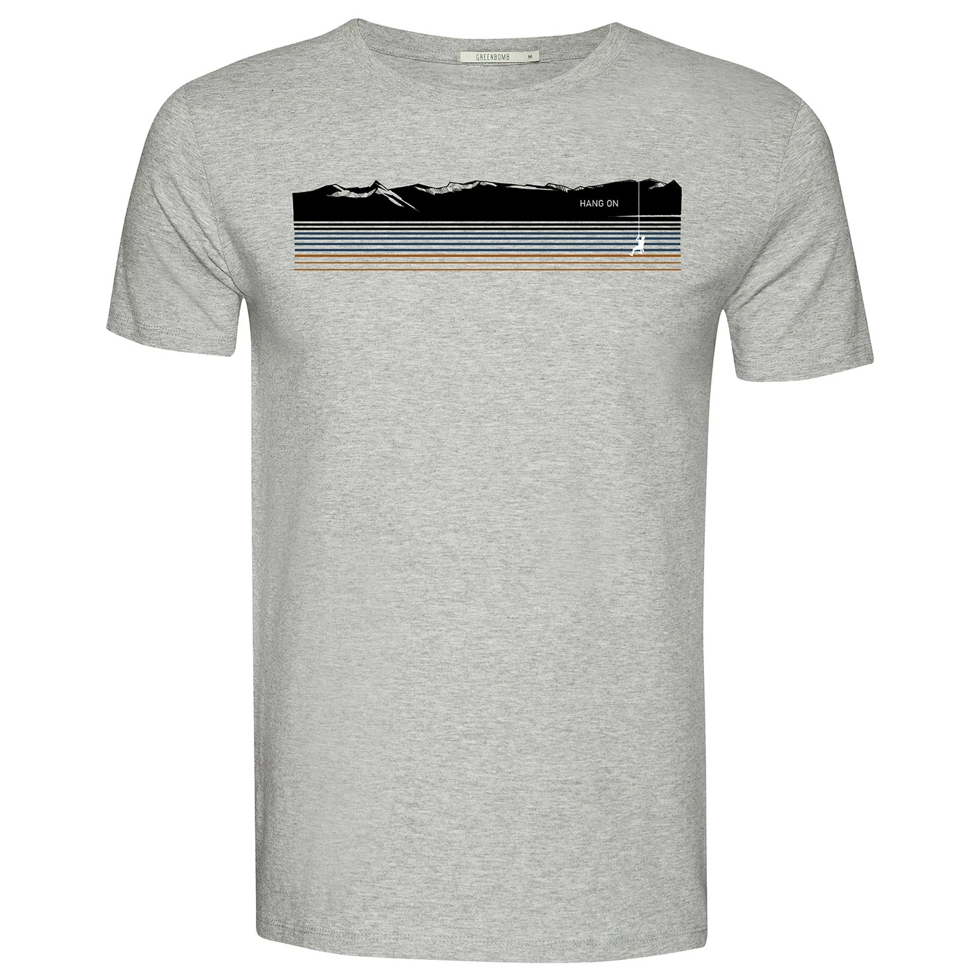 GreenBomb - Nature Mountain Stripes (Guide) - T-shirt 5 GreenBomb - Nature Mountain Stripes (Guide) - T-shirt – Image 5