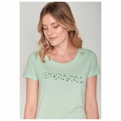 GreenBomb - Women's Animal Birds Home Loves - T-shirt 7 GreenBomb - Women's Animal Birds Home Loves - T-shirt -Tée-shirts Soldes greenbomb womens animal birds home loves t shirt detail 3