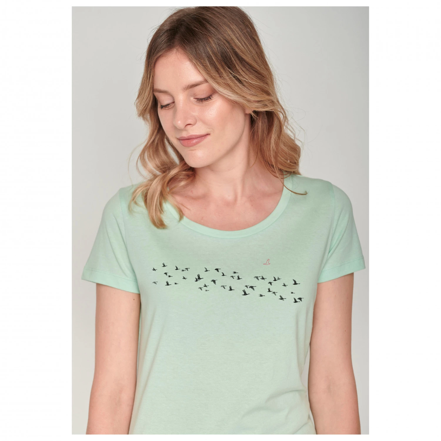 GreenBomb - Women's Animal Birds Home Loves - T-shirt 3 GreenBomb - Women's Animal Birds Home Loves - T-shirt – Image 3