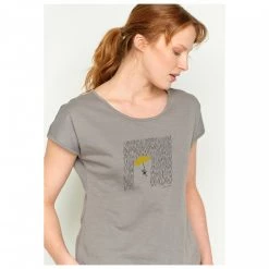 GreenBomb - Women's Animal Bumblebee Rain (Cool) - T-shirt -Tée-shirts Soldes greenbomb womens animal bumblebee rain cool t shirt detail 4