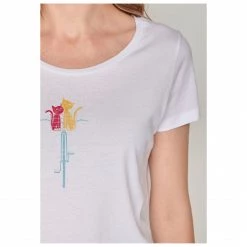 GreenBomb - Women's Animal Cats Drive Loves - T-shirt -Tée-shirts Soldes greenbomb womens animal cats drive loves t shirt detail 5