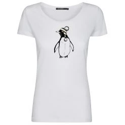 GreenBomb - Women's Animal Penguine Cap (Loves) - T-shirt