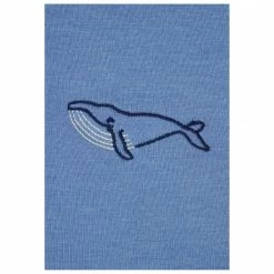 GreenBomb - Women's Animal Whale Swimming Petite - T-shirt -Tée-shirts Soldes greenbomb womens animal whale swimming petite t shirt detail 5