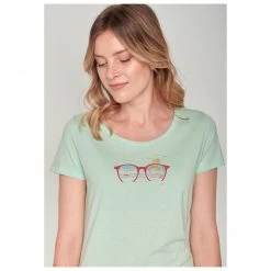 GreenBomb - Women's Nature Glasses Beach Loves - T-shirt 9 GreenBomb - Women's Nature Glasses Beach Loves - T-shirt -Tée-shirts Soldes greenbomb womens nature glasses beach loves t shirt detail 4