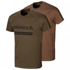 Härkila - Härkila Logo T-Shirt 2-Pack - T-shirt 5 Härkila - Härkila Logo T-Shirt 2-Pack - T-shirt -Tée-shirts Soldes haerkila haerkila logo t shirt 2 pack t shirt 2