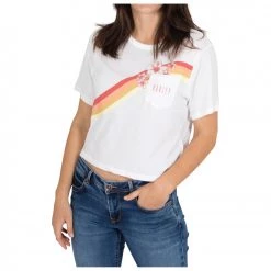 Hurley - Women's Seagull Stripes Pocket Crew S/S - T-shirt 11 Hurley - Women's Seagull Stripes Pocket Crew S/S - T-shirt -Tée-shirts Soldes hurley womens seagull stripes pocket crew s s t shirt 2