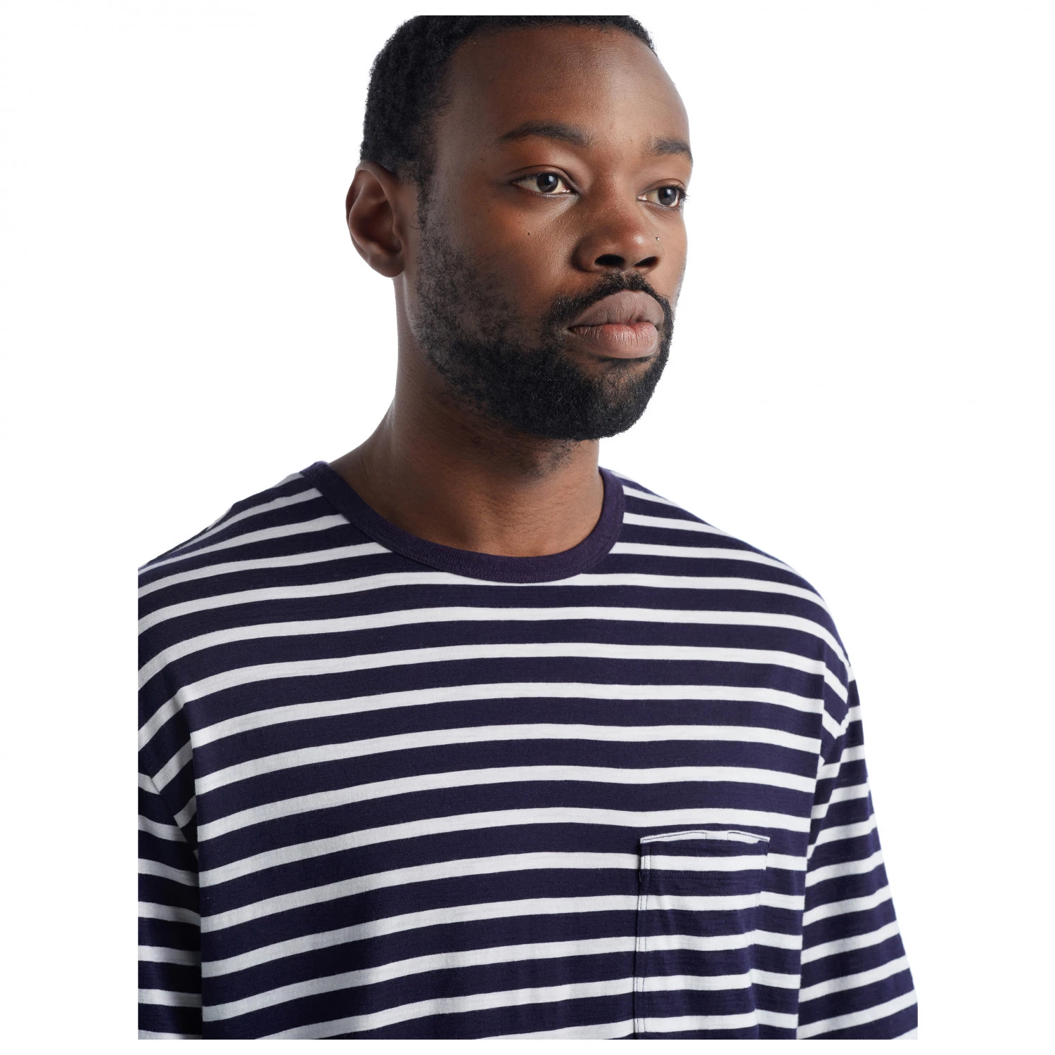 Icebreaker - Granary S/S Pocket Tee Stripe - T-shirt en laine mérinos 4 Icebreaker - Granary S/S Pocket Tee Stripe - T-shirt en laine mérinos – Image 4