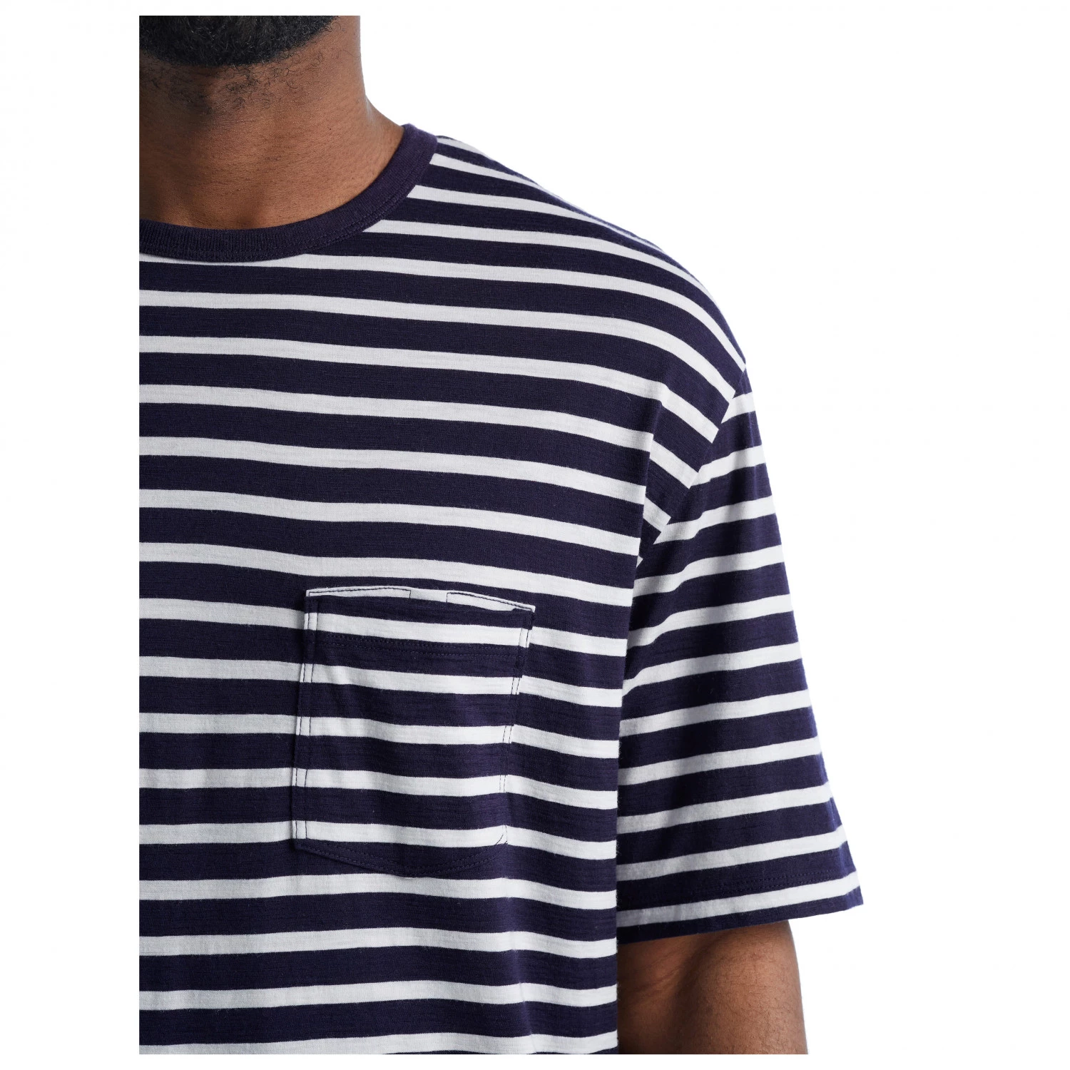 Icebreaker - Granary S/S Pocket Tee Stripe - T-shirt en laine mérinos 5 Icebreaker - Granary S/S Pocket Tee Stripe - T-shirt en laine mérinos – Image 5