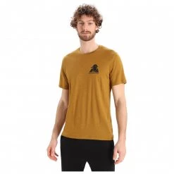 Icebreaker - Tech Lite II S/S Tee Alp Ascension - T-shirt en laine mérinos -Tée-shirts Soldes icebreaker tech lite ii s s tee alp ascension t shirt en laine merinos detail 3