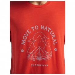 Icebreaker - Tech Lite II S/S Tee Canopy Camper - T-shirt en laine mérinos 9 Icebreaker - Tech Lite II S/S Tee Canopy Camper - T-shirt en laine mérinos -Tée-shirts Soldes icebreaker tech lite ii s s tee canopy camper t shirt en laine merinos detail 4