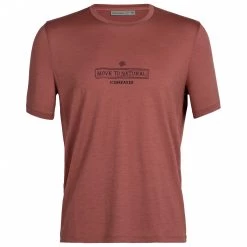 Icebreaker - Tech Lite II S/S Tee Grown Down South - T-shirt en laine mérinos -Tée-shirts Soldes icebreaker tech lite ii s s tee grown down south t shirt en laine merinos 1