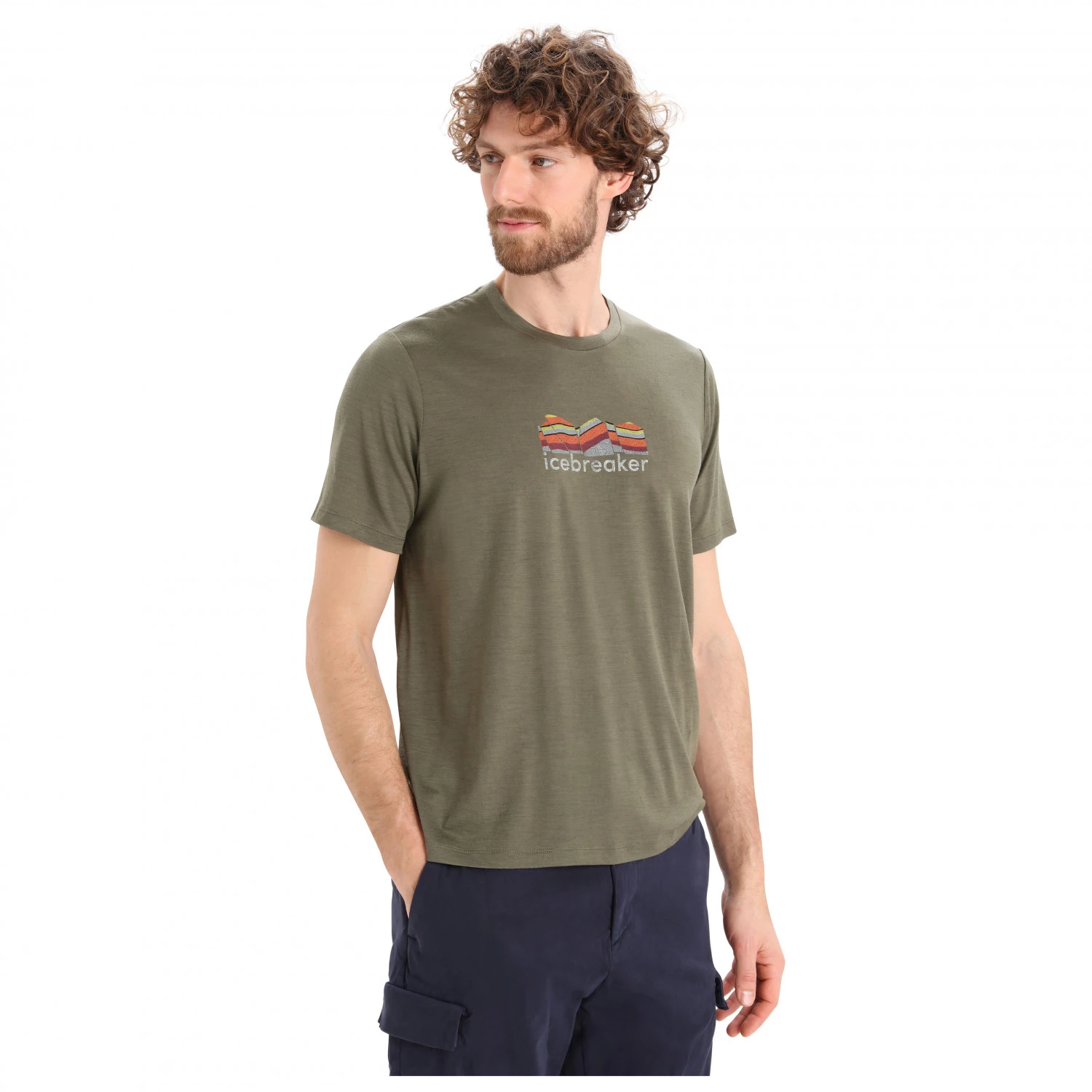 Icebreaker - Tech Lite II S/S Tee Mountain Geology - T-shirt en laine mérinos 4 Icebreaker - Tech Lite II S/S Tee Mountain Geology - T-shirt en laine mérinos – Image 4