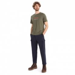 Icebreaker - Tech Lite II S/S Tee Mountain Geology - T-shirt en laine mérinos 10 Icebreaker - Tech Lite II S/S Tee Mountain Geology - T-shirt en laine mérinos -Tée-shirts Soldes icebreaker tech lite ii s s tee mountain geology t shirt en laine merinos detail 5