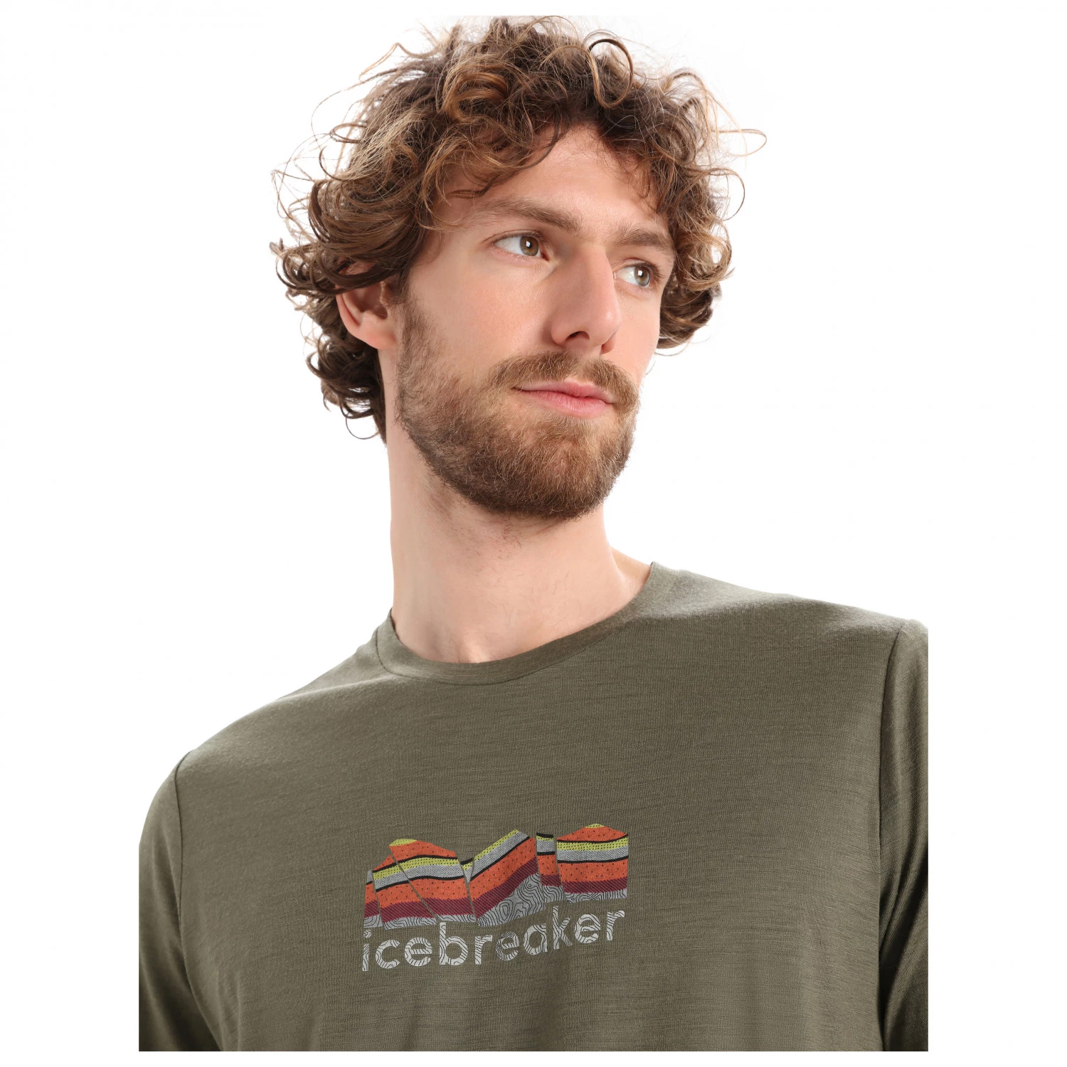 Icebreaker - Tech Lite II S/S Tee Mountain Geology - T-shirt en laine mérinos 6 Icebreaker - Tech Lite II S/S Tee Mountain Geology - T-shirt en laine mérinos – Image 6