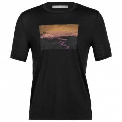 Icebreaker - Tech Lite II S/S Tee Mountain Mantra - T-shirt en laine mérinos