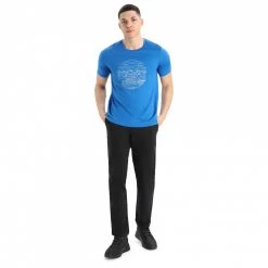 Icebreaker - Tech Lite II S/S Tee Pump Track - T-shirt en laine mérinos -Tée-shirts Soldes icebreaker tech lite ii s s tee pump track t shirt en laine merinos detail 4