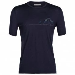 Icebreaker - Tech Lite II S/S Tee Single Line Camp - T-shirt en laine mérinos 6 Icebreaker - Tech Lite II S/S Tee Single Line Camp - T-shirt en laine mérinos -Tée-shirts Soldes icebreaker tech lite ii s s tee single line camp t shirt en laine merinos 1