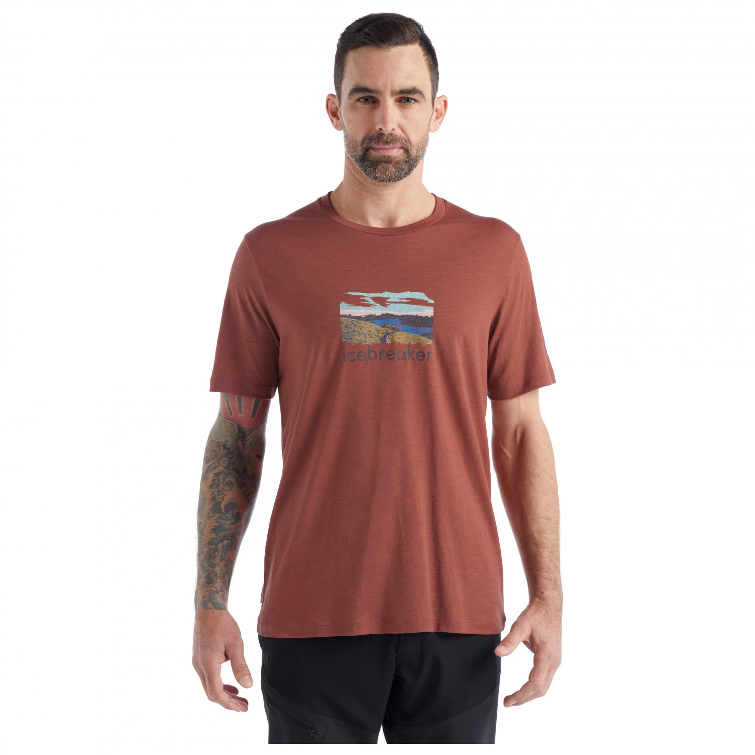 Icebreaker - Tech Lite II S/S Tee Trailhead - T-shirt en laine mérinos 3 Icebreaker - Tech Lite II S/S Tee Trailhead - T-shirt en laine mérinos – Image 3