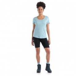 Icebreaker - Women's Sphere II S/S Scoop Tee - T-shirt en laine mérinos -Tée-shirts Soldes icebreaker womens sphere ii s s scoop tee t shirt en laine merinos detail 3