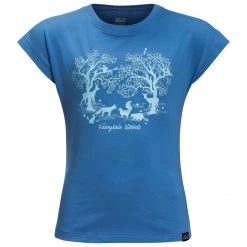 Jack Wolfskin - Girl's Fairytale T - T-shirt -Tée-shirts Soldes jack wolfskin girls fairytale t t shirt 1