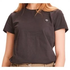KnowledgeCotton Apparel - Women's Rosa Basic Badge Tee - T-shirt -Tée-shirts Soldes knowledgecotton apparel womens rosa basic badge tee t shirt 1