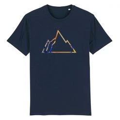 Kultgut - Colorful Mountain Tee - T-shirt