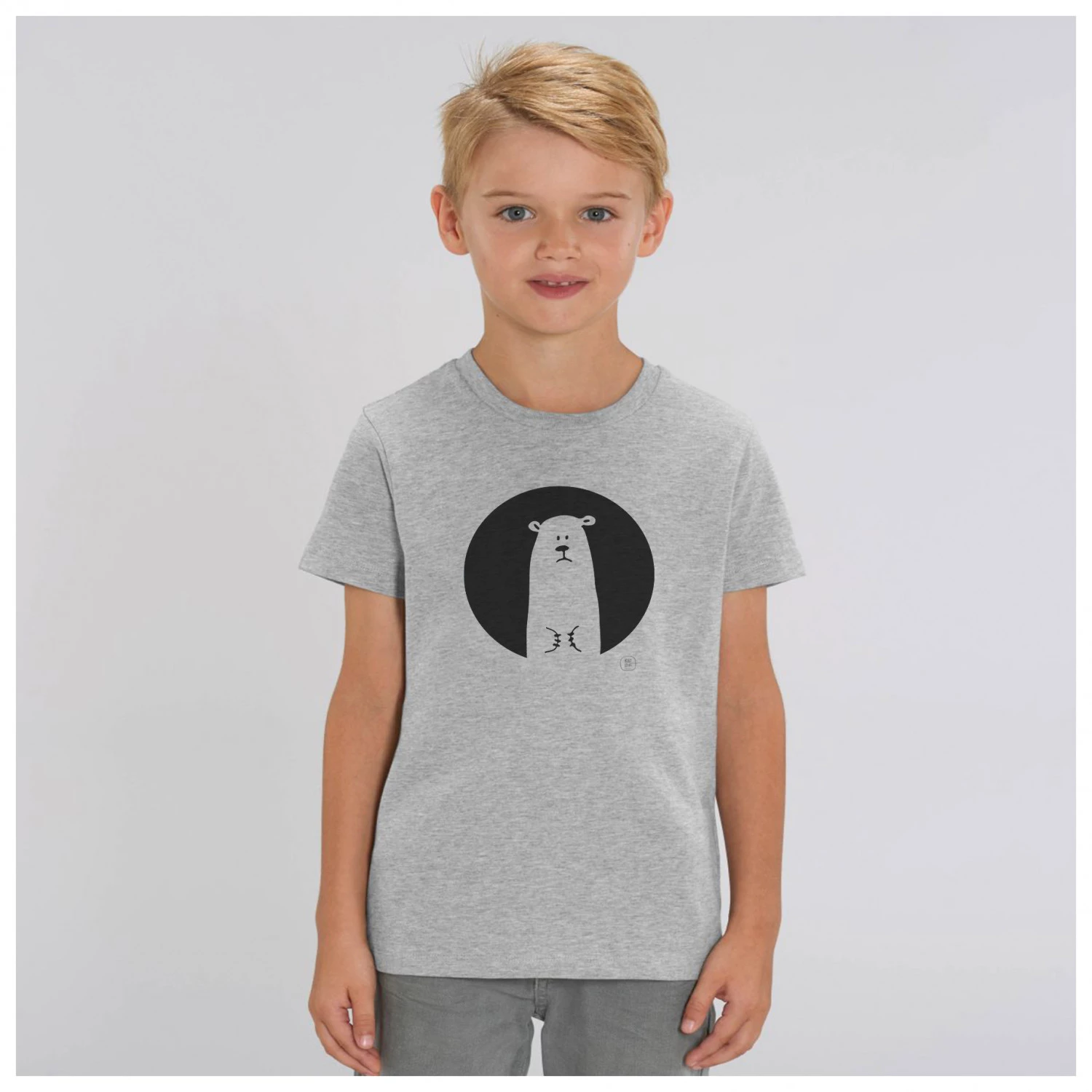 Kultgut - Kid's Icebear - T-shirt 2 Kultgut - Kid's Icebear - T-shirt – Image 2