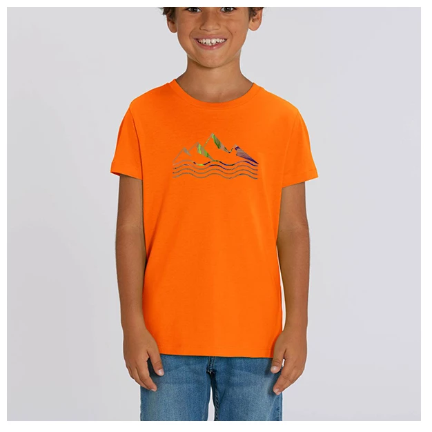 Kultgut - Kid's Landscape Tee - T-shirt 2 Kultgut - Kid's Landscape Tee - T-shirt – Image 2