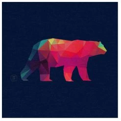 Kultgut - Polarbär - T-shirt -Tée-shirts Soldes kultgut polarbaer t shirt detail 5