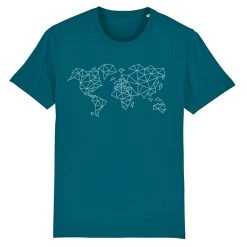 Kultgut - Worldmap Tee - T-shirt -Tée-shirts Soldes kultgut worldmap tee t shirt 2