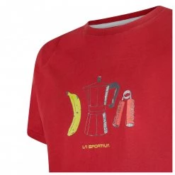 La Sportiva - Breakfast - T-shirt -Tée-shirts Soldes la sportiva breakfast t shirt detail 3