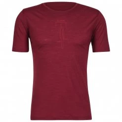 Löffler - Printshirt Merino-Tencel - T-shirt en laine mérinos