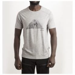 Lundhags - Fika Merino Light Tee - T-shirt en laine mérinos -Tée-shirts Soldes lundhags fika merino light tee t shirt en laine merinos detail 4