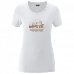 Maier Sports - Women's Waltraut Print - T-shirt technique -Tée-shirts Soldes maier sports womens waltraut print t shirt technique 1