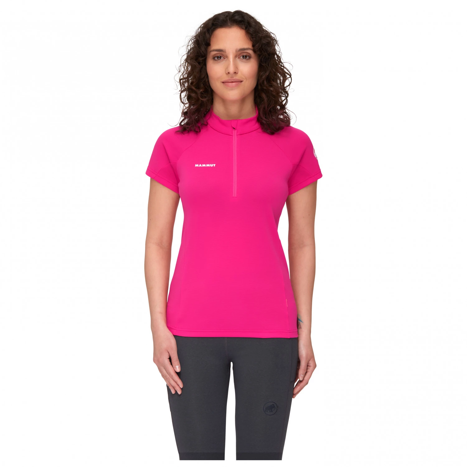 Mammut - Women's Aegility Half Zip - T-shirt technique 2 Mammut - Women's Aegility Half Zip - T-shirt technique – Image 2
