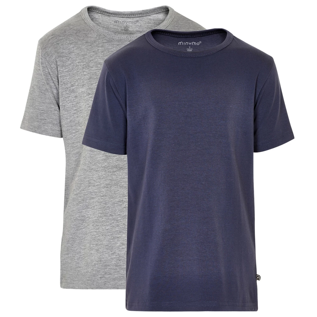 Minymo - Kid's Basic 32 -S/S (2-Pack) - T-shirt 3 Minymo - Kid's Basic 32 -S/S (2-Pack) - T-shirt – Image 3