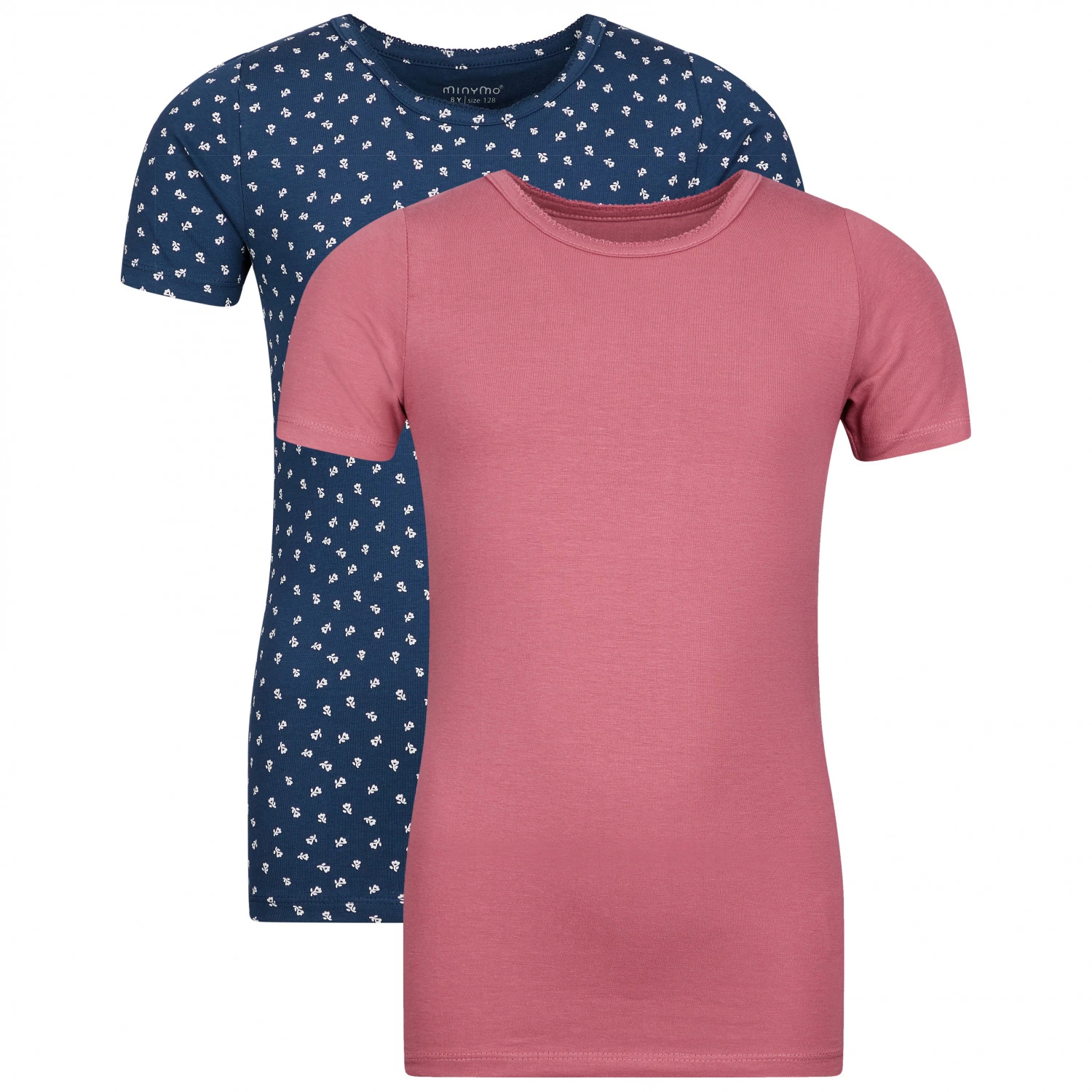 Minymo - Kid's Basic 33 -S/S (2-Pack) - T-shirt 4 Minymo - Kid's Basic 33 -S/S (2-Pack) - T-shirt – Image 4