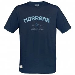 Norrøna - Svalbard Wool - T-shirt -Tée-shirts Soldes norroena svalbard wool t shirt bf 3