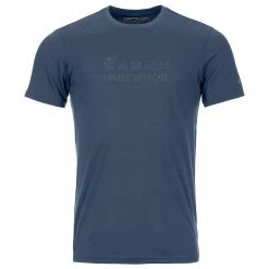 Ortovox - 120 Cool Tec Wool Wash - T-shirt en laine mérinos -Tée-shirts Soldes ortovox 120 cool tec wool wash t shirt en laine merinos 2