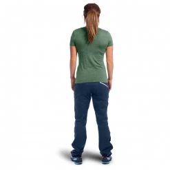 Ortovox - Women's 120 Cool Tec Wool Wash - T-shirt en laine mérinos -Tée-shirts Soldes ortovox womens 120 cool tec wool wash t shirt en laine merinos detail 3