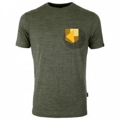 Pally'Hi - Dotted Pocket - T-shirt en laine mérinos -Tée-shirts Soldes pallyhi dotted pocket t shirt en laine merinos 2