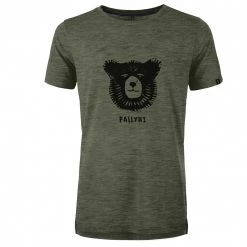 Pally'Hi - T-Shirt Bearface - T-shirt en laine mérinos -Tée-shirts Soldes pallyhi t shirt bearface t shirt en laine merinos 2