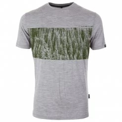 Pally'Hi - T-Shirt Silent Forrest - T-shirt en laine mérinos