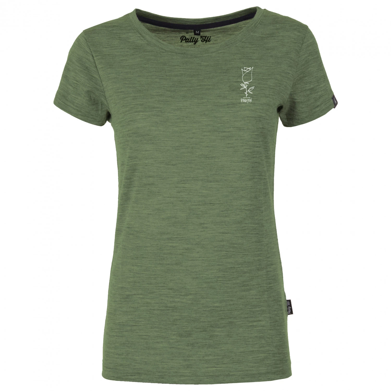 Pally'Hi - Women's Florista - T-shirt en laine mérinos 2 Pally'Hi - Women's Florista - T-shirt en laine mérinos – Image 2