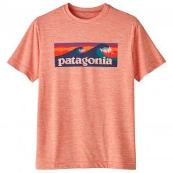 Patagonia - Boy's Cap Cool Daily T-Shirt - T-shirt technique -Tée-shirts Soldes patagonia boys cap cool daily t shirt t shirt technique 3