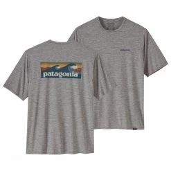 Patagonia - Cap Cool Daily Graphic Shirt - T-shirt technique -Tée-shirts Soldes patagonia cap cool daily graphic shirt t shirt technique 1
