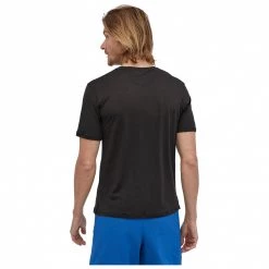 Patagonia - Cap Cool Merino Graphic Shirt - T-shirt en laine mérinos -Tée-shirts Soldes patagonia cap cool merino graphic shirt t shirt en laine merinos detail 3
