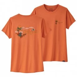 Patagonia - Women's Cap Cool Daily Graphic Shirt - T-shirt technique -Tée-shirts Soldes patagonia womens cap cool daily graphic shirt t shirt technique 3